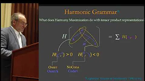 Paul Smolensky "Vertical Integration of Neural and...