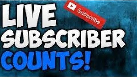 🔥🙏🏻TUTORIAL‼️How to get an EXACT live sub counter on YOUTUBE during your Livestream/Video!‼️