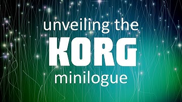 UNBOXING the KORG minilogue!