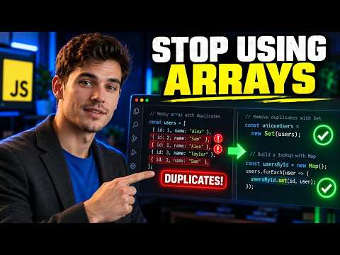 10 JavaScript Map & Set Patterns That Replace Messy Arrays