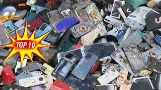 TOP 10 Videos OF Restoration Abandoned Destroyed Phones Found From Garbage Dump!