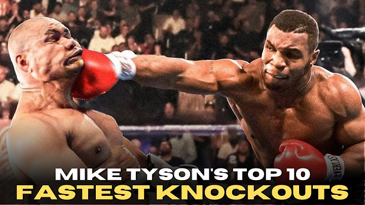 🔥 Mike Tyson’s Top 10 Fastest Knockouts in Boxing History (Under 1 Minute!) 🥊