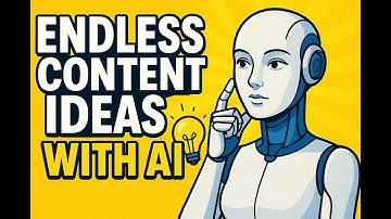 How I Get Endless Content Ideas With AI