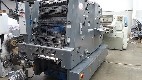 2 color Used Heidelberg GTO 52 Z + Two Colour Offset Press for sale   Gab Supplies Ltd   1988