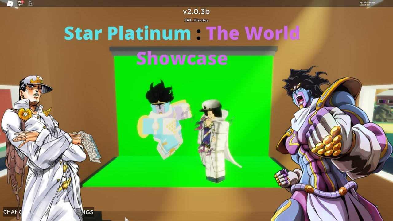 Roblox Star Platinum - roblox project jojo dios diary