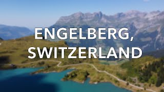 engelberg, switzerland// drone sequence