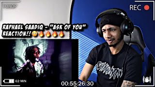 Raphael Saadiq - Ask of You | REACTION!! TOO FIREEE!🔥🔥🔥