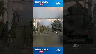 Confrontación Violenta Tras Arribo Militar A Imbabura 1Pm