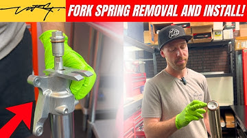 How to Change Dirt Bike Fork Springs | JBI Suspension Tech Tips