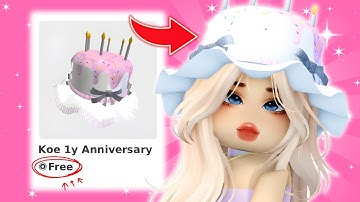 HURRY! Claim This Cute FREE Roblox UGC Limited Item Today ✨🎂