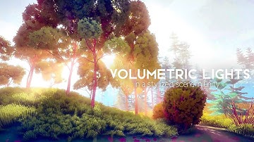 Unity Volumetric Lights + GodRays FREE | Lighting a Stylized Scene with Volumetric Lights