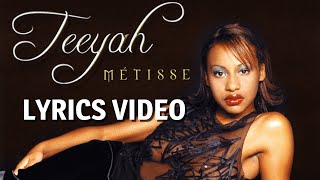 Miniatura de vídeo de "Teeyah - Je t'aime,  je t'aime,  je t'aime (Lyrics video)"