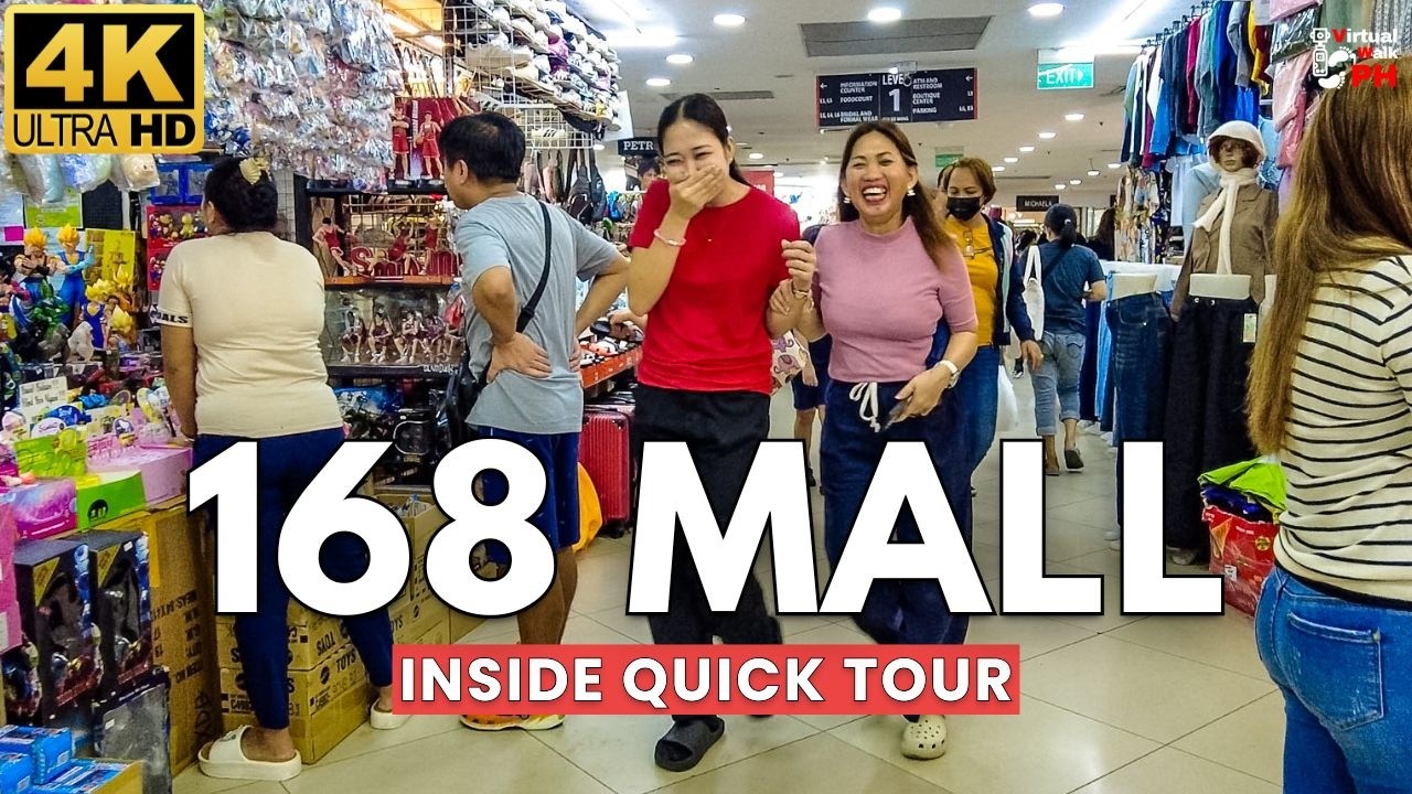 [4K] QUICK 168 Shopping Mall Divisoria Walk | What It’s Like Inside ...