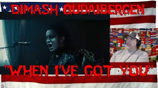 Dimash Qudaibergen - "When I've got you" OFFICIAL MV - REACTION - WOW - he did it again