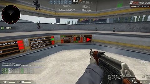 карта для аима в кс соурс v34 (client mod)