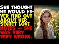 She Hid Love Letters in a Book Box… Until Her Husband Found Them | Cheating Wife Story