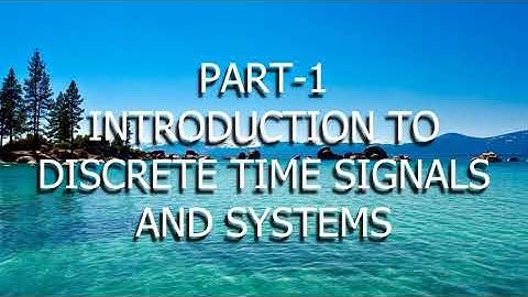 Digital Signal Processing(DSP) class for TANGEDCO,TRB(POLY) Examinations