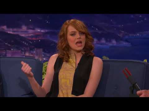 Emma Stone Interview Part 01 - Conan on TBS