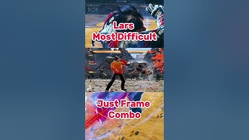 Tekken 8 Lars Just Frame Combo  #tekken8 #tekken8season2 #tekken8lars