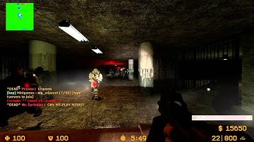 Counter Strike Source Zombie Escape ze_slender_escape P1