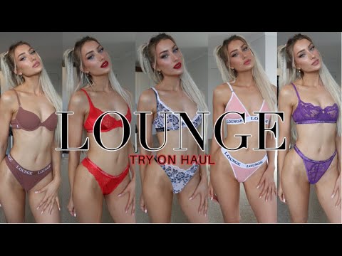 Lounge Lingerie TRY ON Haul!! + Discount Code - YouTube