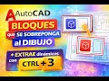 AutoCAD Avanzado Planos | Cómo hacer que un BLOQUE se SOBREPONGA al Dibujo 2D
