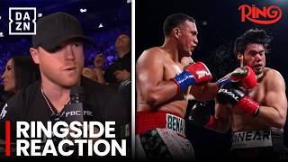 Boxing Pros REACTS David Benavidez STOPS Zurdo Ramirez BY TKO!