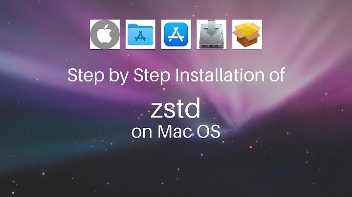 ✅ Solved - Download & install zstd on Mac OS (Sonoma, Sequoia, Ventura) via Homebrew / brew