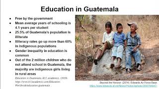 Moffett EDU 587 Video on Guatemala #2 Edu587 Guatemalan Culture Video