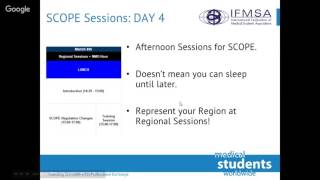 SCOPE MM17 Preparation Webinar