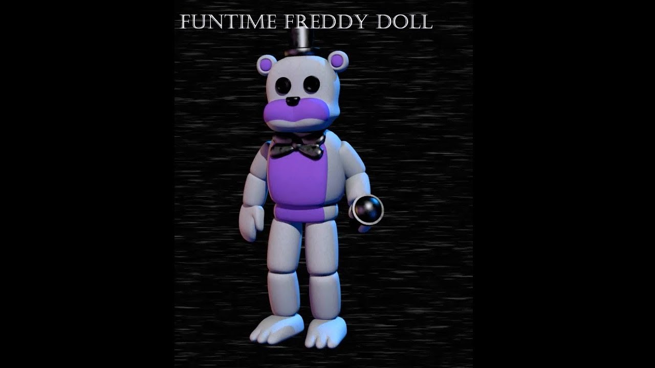 Funtime Freddy Doll | Baby&#039;s Nightmare Circus Minecraft Skin
