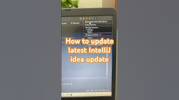 How to update intellij idea latest version 2025.2.6 #coding #intellij #intellijidea #shorts