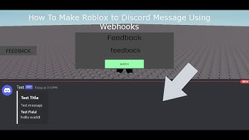 How To Send Message To Discord From Roblox Using Webhooks (Proxy)