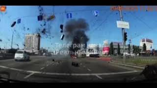 В центре Киева Упала ракета от ракетного комплекса патриот…