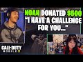 Donating to Call of Duty Mobile Streamers!