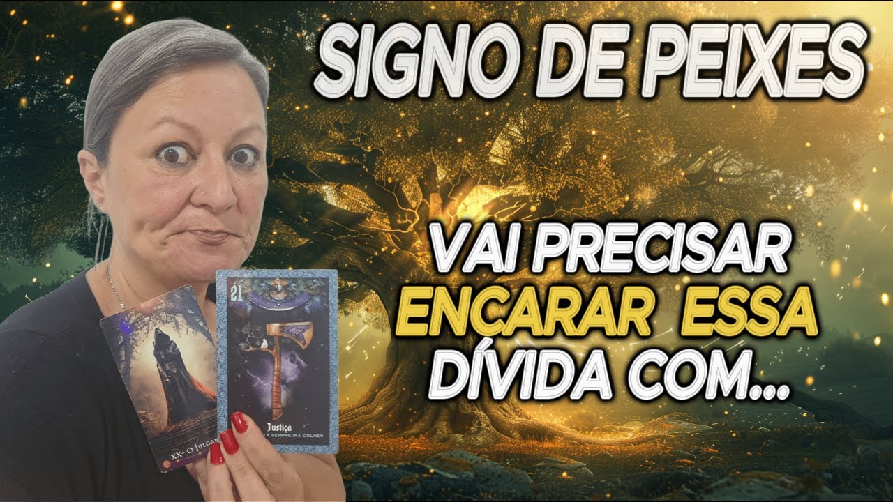 ♓ PEIXES – 🚨 SOCOOROO! O QUE VOCÊ FEZ? 👀 LEITURA FORTE! COBRANÇA ESPIRITUAL! ⚖️