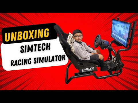Unboxing Simtech Racing Simulator - YouTube