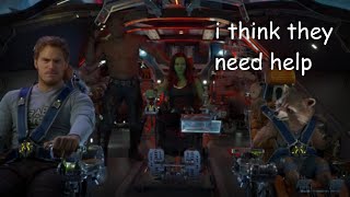 gotg vol.2 being absolutely chaotic for five minutes straight