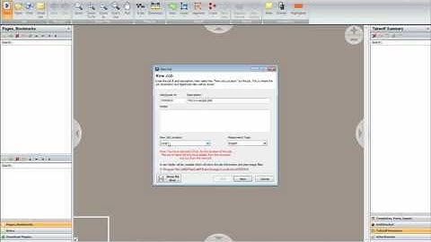 Planswift 9 Starting a New Project