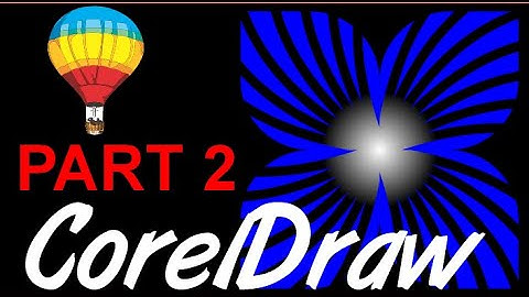 Corel Draw Tips & Tricks Put a Black background around this in the shape of the Object Part 2