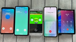 Calls Incoming & Outgoing Samsung s9 & Note 10 & Z Flip 3 & Alcatel One Touch & Flex Pai