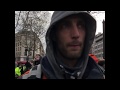 Paris  paroles de gilets jaunes lors de la manifestation du samedi 08 dcembre