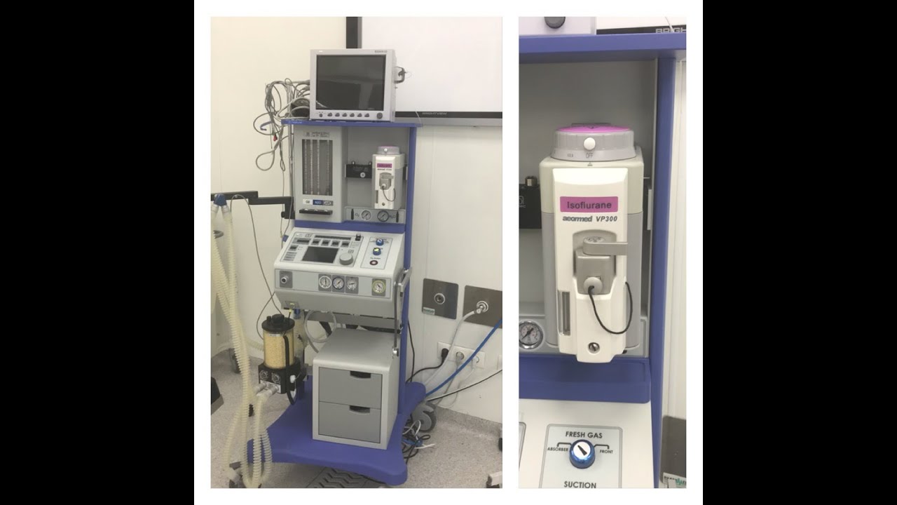 Anestezi Makinası/Vaporizatör/Okan Üniversitesi SHMYO Simülasyon Uygulamaları