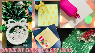 UNIQUE CHRISTMAS GIFT WRAPPING IDEAS/ Wrap It Up Challenge