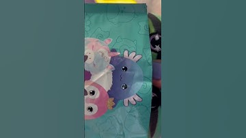 ASMR-Squishmallow Mystery Squad #asmr #shorts #squishmallows #asmrsounds