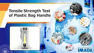 Tensile Strength Test Of Plastic Bag Handle Youtube