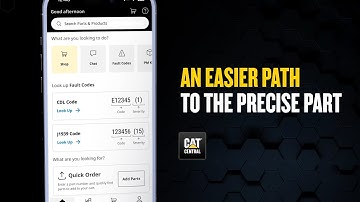 The Cat® Central App: An Easier Path to the Precise Part