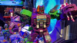 Transformers display at the Hasbro Toyfair 2020 showroom