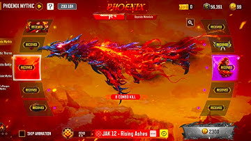 Buying the New Mythic JAK 12 Rising Ashes & Maxing it out by Opening PHOENIX MYTHIC Drop in CODM 🐦‍🔥