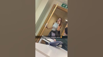 Alguna vez vieron una profesora tan joven? 😍 #artificialintelligence #universidad #ai